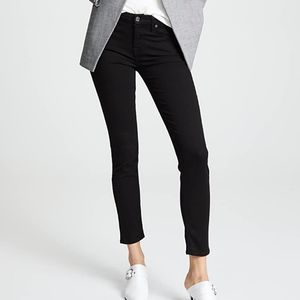 7 For All Mankind Black The Skinny Jeans Size 31 Black